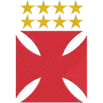 Matriz de Bordado Cruz do Vasco 